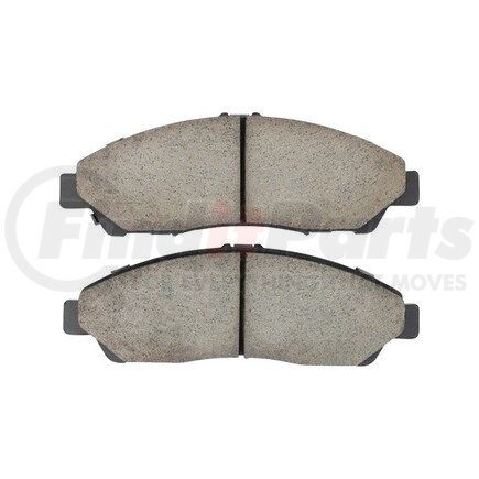 MPA Electrical 1002-1378M Quality-Built Disc Brake Pad Set - Work Force, Heavy Duty, with Hardware