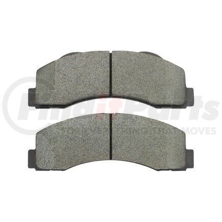 MPA Electrical 1002-1414M Quality-Built Disc Brake Pad Set - Work Force, Heavy Duty, with Hardware