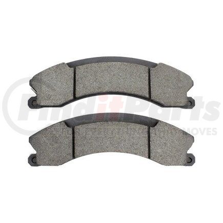 MPA Electrical 1002-1565M Quality-Built Disc Brake Pad Set - Work Force, Heavy Duty, with Hardware