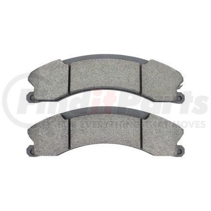 MPA Electrical 1002-1565AM Quality-Built Disc Brake Pad Set - Work Force, Heavy Duty, with Hardware