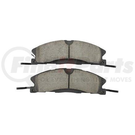 MPA Electrical 1002-1611AM Quality-Built Disc Brake Pad Set - Work Force, Heavy Duty, with Hardware
