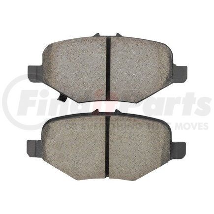 MPA Electrical 1002-1612M Quality-Built Disc Brake Pad Set - Work Force, Heavy Duty, with Hardware