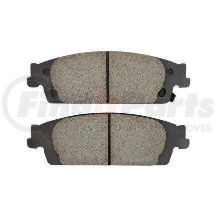 MPA Electrical 1002-1707M Quality-Built Work Force Heavy Duty Brake Pads w/ Hardware