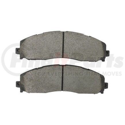 MPA Electrical 1002-1691M Quality-Built Disc Brake Pad Set - Work Force, Heavy Duty, with Hardware