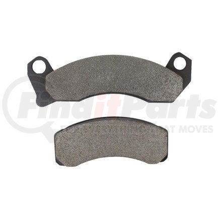 MPA Electrical 1003-0199M Quality-Built Disc Brake Pad Set - Black Series, Semi-Metallic, with Hardware