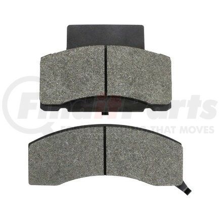 MPA Electrical 1003-0459M Quality-Built Disc Brake Pad Set - Black Series, Semi-Metallic, with Hardware