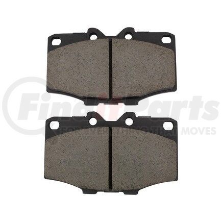 MPA Electrical 1001-0137C Quality-Built Disc Brake Pad, Premium, Ceramic, with Hardware