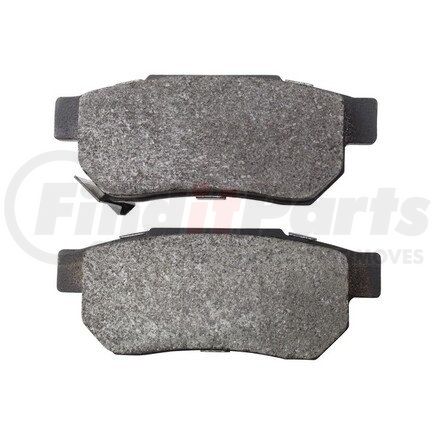 MPA Electrical 1001-0374M Quality-Built Premium Disc Brake Pad Set - Semi-Metallic, with Hardware