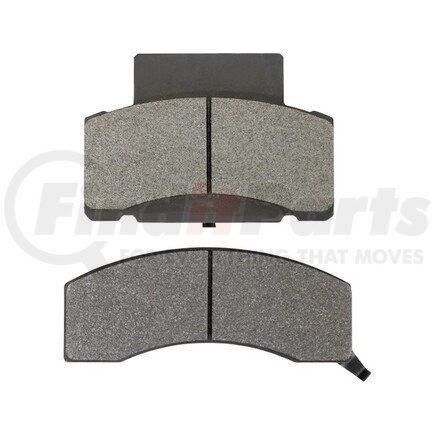 MPA Electrical 1001-0459M Quality-Built Premium Disc Brake Pad Set - Semi-Metallic, with Hardware