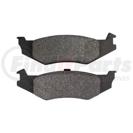 MPA Electrical 1001-0512M Quality-Built Premium Disc Brake Pad Set - Semi-Metallic, with Hardware