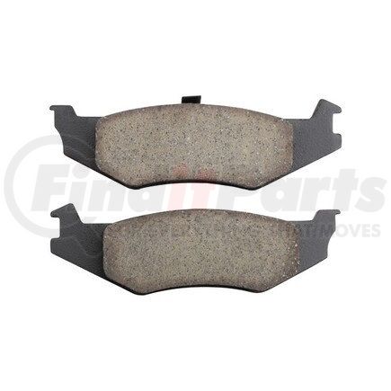 MPA Electrical 1001-0512C Quality-Built Disc Brake Pad, Premium, Ceramic, with Hardware