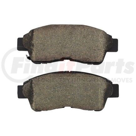 MPA Electrical 1001-0562M Quality-Built Premium Disc Brake Pad Set - Semi-Metallic, with Hardware