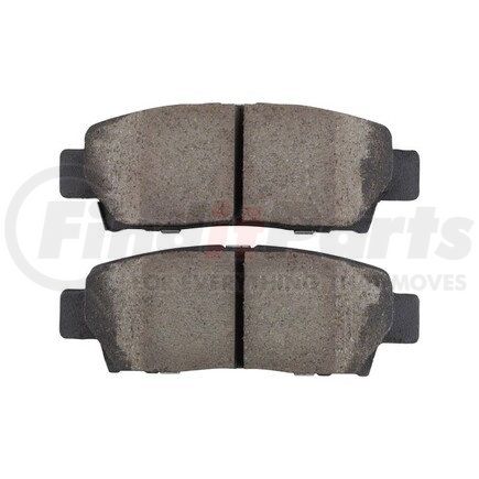 MPA Electrical 1001-0672C Quality-Built Premium Ceramic Brake Pads w/ Hardware