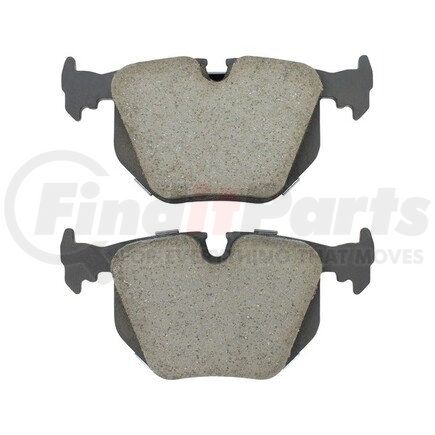MPA Electrical 1001-0683M Quality-Built Premium Semi-Metallic Brake Pads w/ Hardware