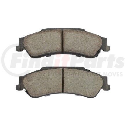 MPA Electrical 1001-0729C Quality-Built Disc Brake Pad, Premium, Ceramic, with Hardware