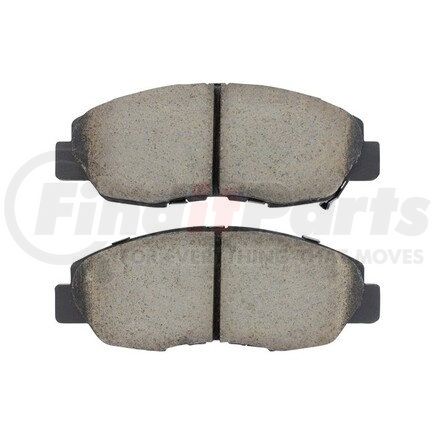 MPA Electrical 1001-0764C Quality-Built Disc Brake Pad, Premium, Ceramic, with Hardware
