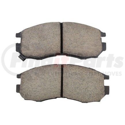 MPA Electrical 1003-0484C Quality-Built Black Series Ceramic Brake Pads w/ Hardware