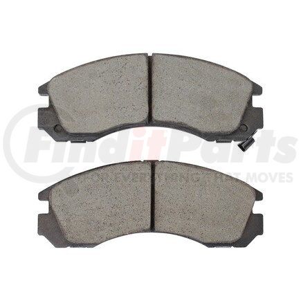 MPA Electrical 1003-0530C Quality-Built Black Series Ceramic Brake Pads w/ Hardware