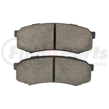 MPA Electrical 1003-0606C Quality-Built Disc Brake Pad Set - Black Series, Ceramic, with Hardware