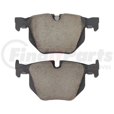 MPA Electrical 1003-0683AC Quality-Built Disc Brake Pad Set - Black Series, Ceramic, with Hardware