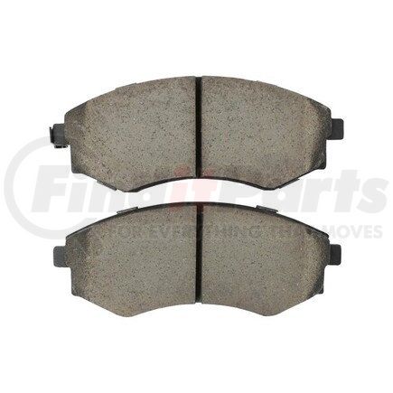 MPA Electrical 1003-0700M Quality-Built Disc Brake Pad Set - Black Series, Semi-Metallic, with Hardware