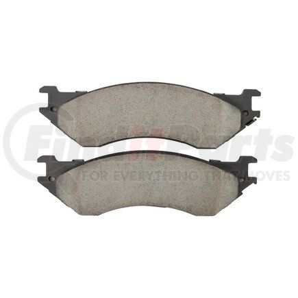 MPA Electrical 1003-0702C Quality-Built Disc Brake Pad Set - Black Series, Ceramic, with Hardware