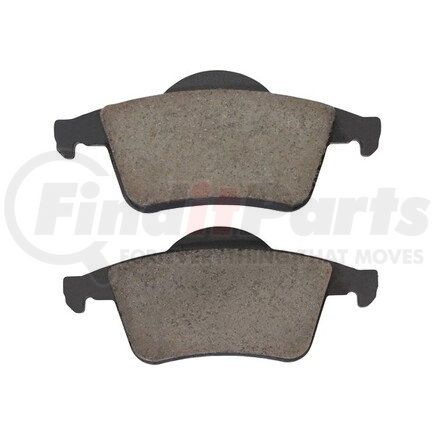 MPA Electrical 1003-0795C Quality-Built Disc Brake Pad Set - Black Series, Ceramic, with Hardware