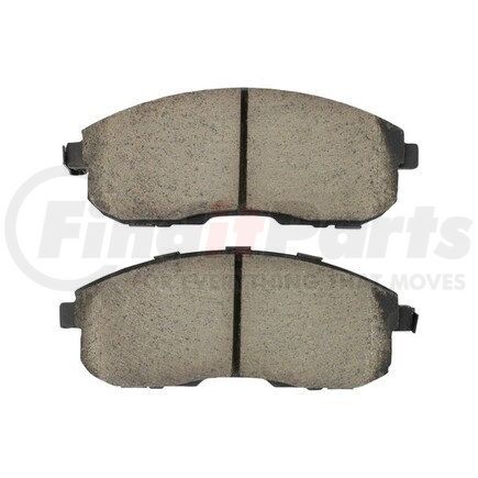 MPA Electrical 1003-0815BC Quality-Built Disc Brake Pad Set - Black Series, Ceramic, with Hardware