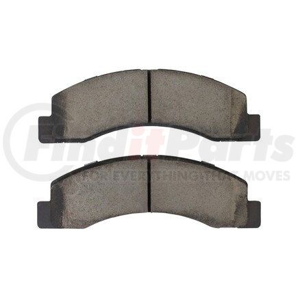 MPA Electrical 1003-0824C Quality-Built Disc Brake Pad Set - Black Series, Ceramic, with Hardware