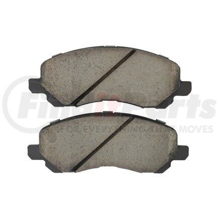 MPA Electrical 1003-0866C Quality-Built Disc Brake Pad Set - Black Series, Ceramic, with Hardware