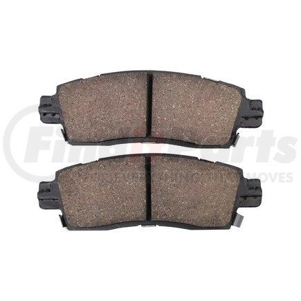 MPA Electrical 1003-0883C Quality-Built Disc Brake Pad Set - Black Series, Ceramic, with Hardware