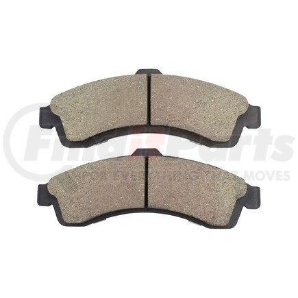 MPA Electrical 1003-0882C Quality-Built Disc Brake Pad Set - Black Series, Ceramic, with Hardware