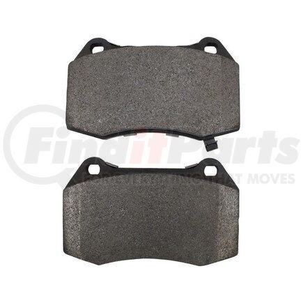 MPA Electrical 1003-0960M Quality-Built Disc Brake Pad Set - Black Series, Semi-Metallic, with Hardware