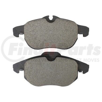 MPA Electrical 1003-1106C Quality-Built Disc Brake Pad Set - Black Series, Ceramic, with Hardware