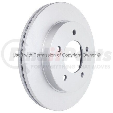 MPA Electrical BR54042G Quality-Built Disc Brake Rotor - Black Series, Coated