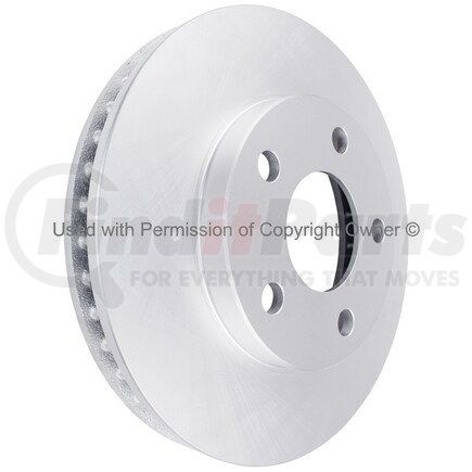 MPA Electrical BR55036G Quality-Built Disc Brake Rotor - Black Series, Coated