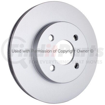 MPA Electrical BR55083G Quality-Built Disc Brake Rotor - Black Series, Coated