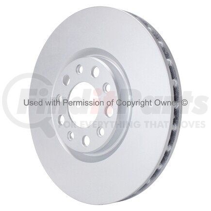 MPA Electrical BR72120G Quality-Built Disc Brake Rotor - Black Series, Coated