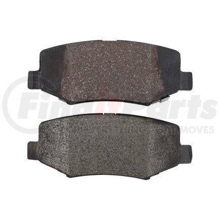 MPA Electrical 1003-1274M Quality-Built Black Series Semi-Metallic Brake Pads w/ Hardware