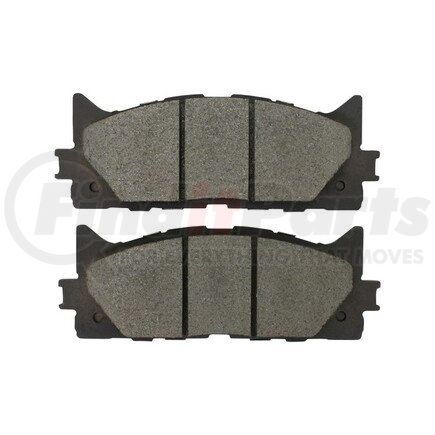 MPA Electrical 1003-1293C Quality-Built Black Series Ceramic Brake Pads w/ Hardware