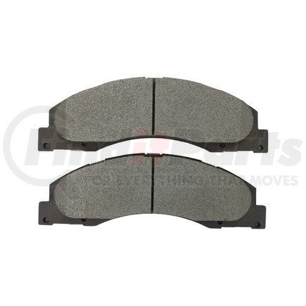 MPA Electrical 1003-1328M Quality-Built Black Series Semi-Metallic Brake Pads w/ Hardware