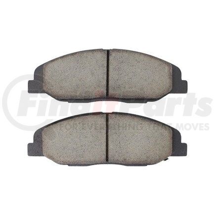 MPA Electrical 1003-1332C Quality-Built Disc Brake Pad Set - Black Series, Ceramic, with Hardware