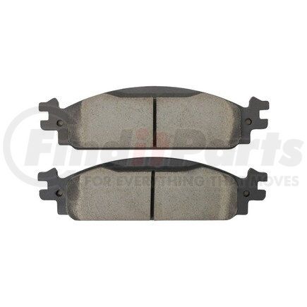 MPA Electrical 1003-1376C Quality-Built Black Series Ceramic Brake Pads w/ Hardware