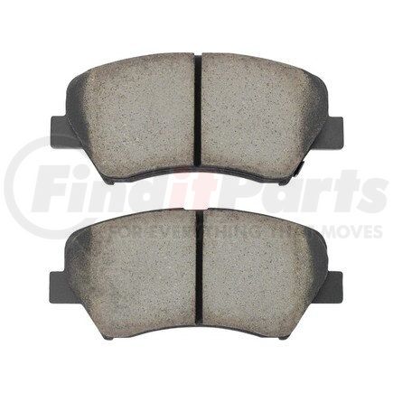 MPA Electrical 1003-1543C Quality-Built Disc Brake Pad Set - Black Series, Ceramic, with Hardware