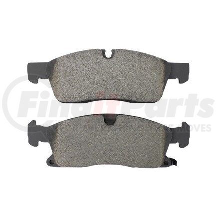 MPA Electrical 1003-1629M Quality-Built Disc Brake Pad Set - Black Series, Semi-Metallic, with Hardware