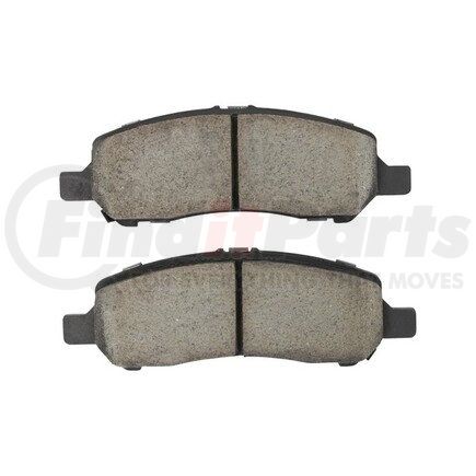 MPA Electrical 1003-1647C Quality-Built Black Series Ceramic Brake Pads w/ Hardware
