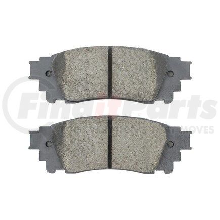 MPA Electrical 1003-1805C Quality-Built Disc Brake Pad Set - Black Series, Ceramic, with Hardware