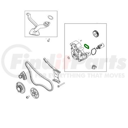 Mopar 05048440AA Engine Oil Pump Gasket