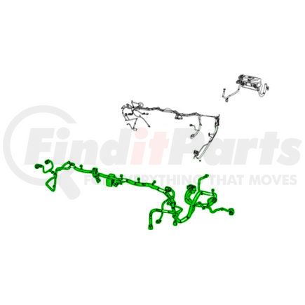 Mopar 52112278AB Bumper Cover Wiring Harness - Front, For 2018 Ram
