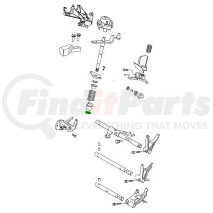 Mopar 68146482AA Manual Transmission Gear Snap Ring - For 2012-2019 Fiat 500